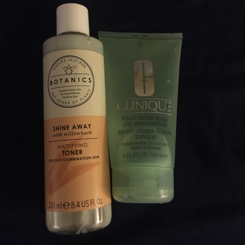 Oily skin wash & toner